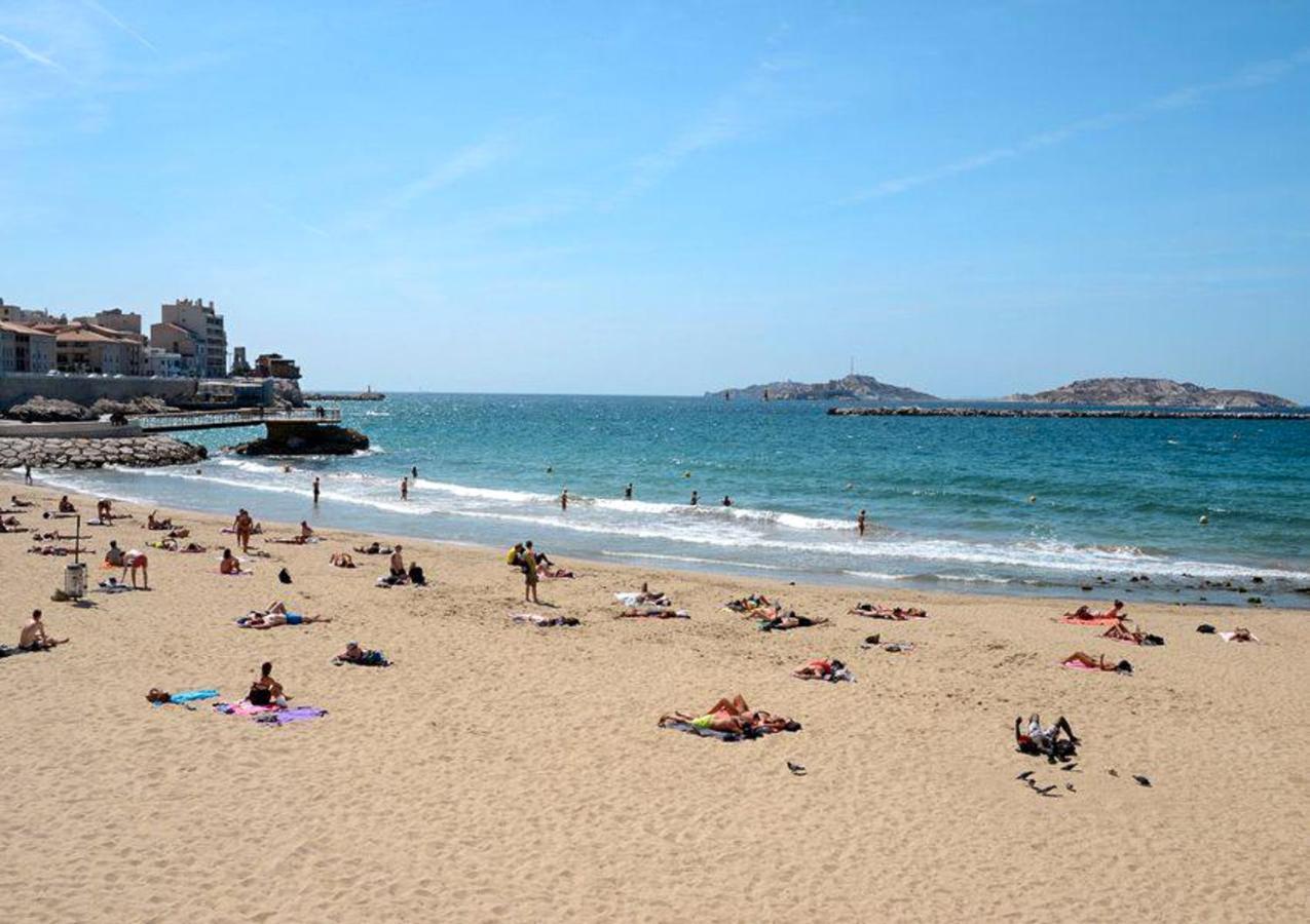 T2 - Plage Des Catalans - Cosy Lejlighed Marseille Eksteriør billede